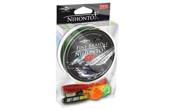 PLECIONKA NIHONTO FINE BRAID  028 GREEN 150M + GRATIS