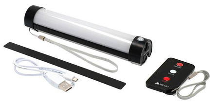 LAMPKA - IR BIVVY LIGHT - NAMIOTOWA Z PILOTEM I USB - op. 1szt. MIKADO AML02-01