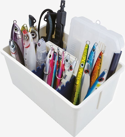Organizer MEIHO-VERSUS do skrzynek BM-9000/7000 L 27x17.8x16.4 cm jasnoszary    DRAGON JME-INN.STOCK.BM-L