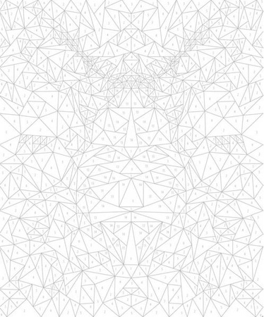 Zestaw kreatywny Malowanie po numerach Owady 2 obrazy Misterix 7+, Janod