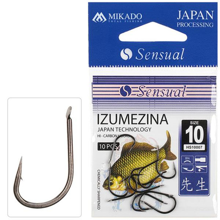 HACZYKI KARPIOWE SENSUAL - IZUMEZINA Nr 6 BN - torebka 10szt. MIKADO HS10007-6B