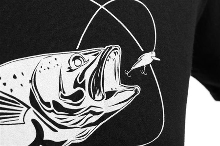 KOSZULKA JAXON CZARNA SANDACZ S JAXON UR-KB004S