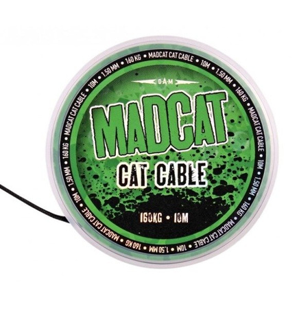 3795160 - PLECIONKA SUMOWA MADCAT CAT CABLE 10m - 1,50mm - 160 kg - DAM