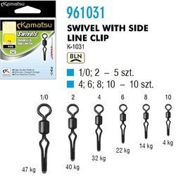KRĘTLIK Z KLIPSEM 6/22kg K 1031 OP.10SZT KAMATSU 961031006