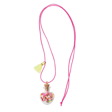 Zestaw kreatywny do tworzenia biżuterii Fiolki ze słodyczami 7+, Janod