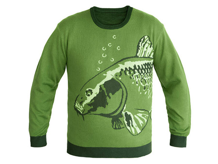 Sweter z dzianiny Delphin CARP S Delphin (101004253)