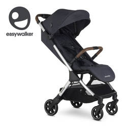 Easywalker Jackey Special Edition Kompaktowy, samoskładający się wózek spacerowy z torbą transportową Platinum