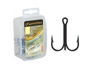 KAMATSU KOTWICE K-077 TREBLE HOOK ROUND ROZMIAR 14 BLN 20SZT KAMATSU 514400014