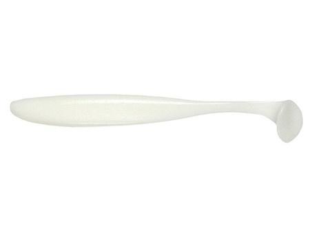 Guma, Ripper Keitech Easy Shiner 3" 7.6cm - #009 White 1szt. (na sandacza, okonia)