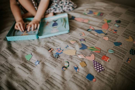 Mudpuppy Magnetyczne postacie Kotko-syrenka 4+