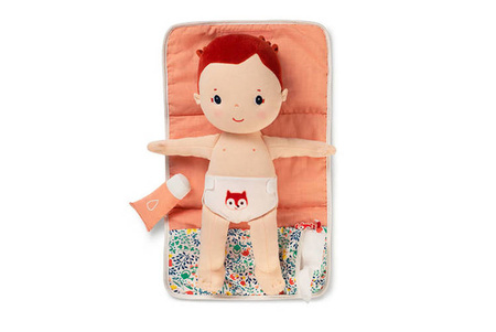 LILLIPUTIENS Przewijak z akcesoriami Kwiaty 2 lata+