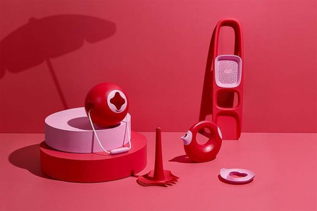 QUUT Konewka duża Cana Cherry Red + Sweet Pink