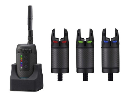 Zestaw centralka i  Elektroniczny Sygnalizator Brań Prologic K3 Bite Alarm Set 3+1 (62040)