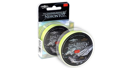 PLECIONKA NIHONTO FINE BRAID 018 YELLOW 15M MIKADO Z21F-018