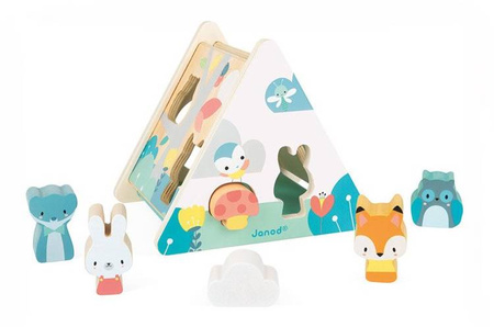 Trójkątny sorter kształtów Pure, Janod