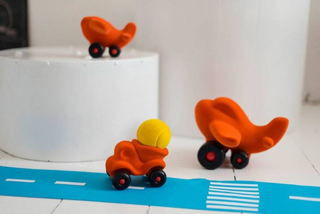 Rubbabu Wywrotka sensoryczna pomarańczowa (uzupełnienie asortymentu B – indeks 20319)