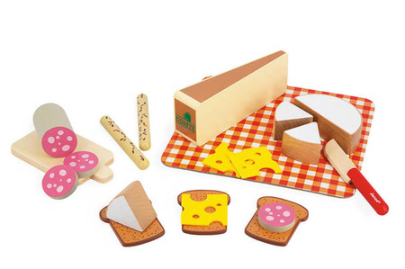 Zestaw Francuski aperitif deska serów i wędlin 3+, Janod