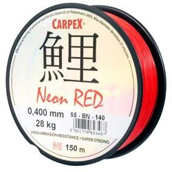 Żyłka Carpex Neon Red, 0.33mm, 150m Carpex 55-BN-133