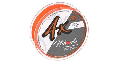 PLECIONKA - NIHONTO FINE BRAID - 0.06mm/3.25kg/300m - FLUO POMARAŃCZOWA - op.1szp. MIKADO Z20O-006