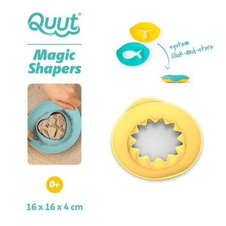 QUUT Foremki wielofunkcyjne Magic Shapers, opakowanie zbiorcze 24 sztuki, mix rodzajów i kolorów