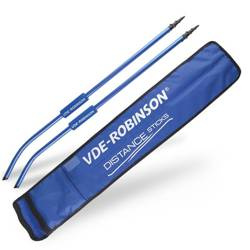 Kijki dystansowe VDE-ROBINSON Distance sticks 80cm + sznur 5m VDR Team 67-KD-001