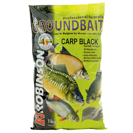 Zanęta Robinson (MVDE) Carp Black 1kg Robinson 63-Z1-CAB