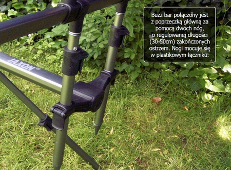 STATYW, ROD POD, STANOWISKO KARPIOWE RPD 08 JAXON PZ-RPD008