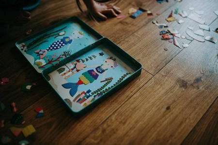 Mudpuppy Magnetyczne postacie Kotko-syrenka 4+