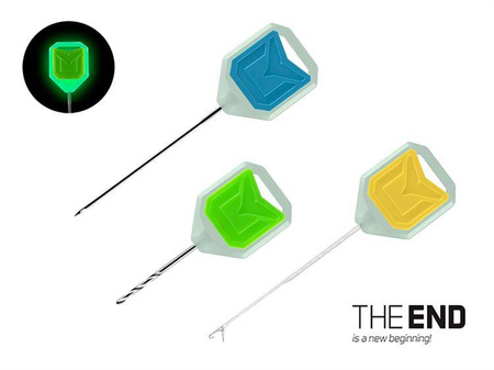 Zestaw igieł i wierteł fluo Delphin T-END Grip 3XF  Delphin (101003215)