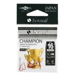 HACZYK SENSUAL - CHAMPION Nr 16 RED - CZERWONY - torebka 10szt. MIKADO HS10101-16R
