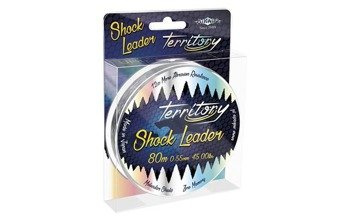 PRZYPON STRZAŁOWY - TERRITORY SHOCK LEADER 45lbs/0.55mm/80m - ZIELONY - op.1szp. MIKADO ZTSL-055G
