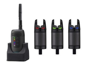 Zestaw centralka i  Elektroniczny Sygnalizator Brań Prologic K3 Bite Alarm Set 3+1 (62040)