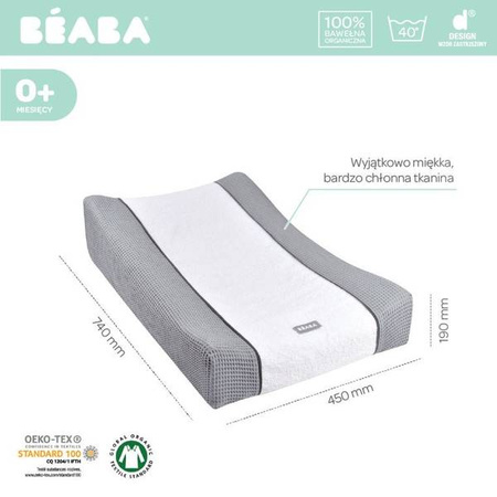 Beaba Pokrowiec na anatomiczny przewijak Sofalange Light Mist