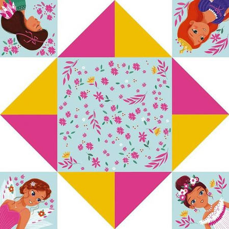 Zestaw kreatywny Papierowe wróżby piekło - niebo 7+, Janod