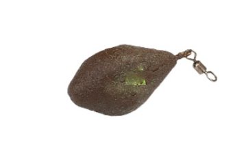 CIĘŻAREK KARPIOWY "TRI-FLAT" Z KR. (C.ZIELONY) - 80 g - op.10szt MIKADO OMK-04G-80