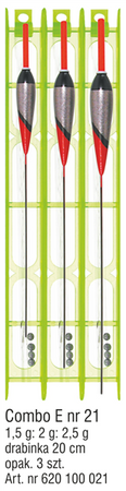 ZESTAW SPŁAWIKOWY COMBO E NR.21 OP.3SZT KONGER 620100021