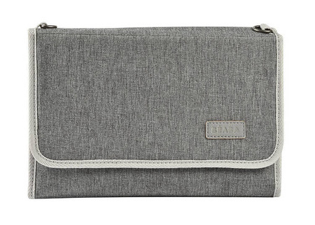 Beaba Przewijak podróżny z etui na akcesoria Heather Grey