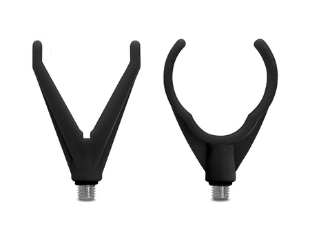 Uchwyty na wędki Delphin HoldSET Uni V+U / czarny Delphin (101006008)