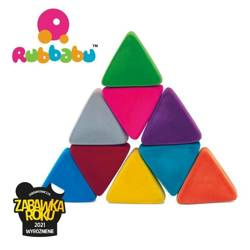 Rubbabu Układanka edukacyjno - sensoryczna trójkąty
