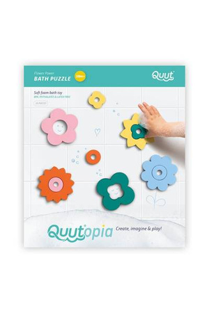 QUUT Zestaw puzzli piankowych Quutopia Kwiaty 10m+
