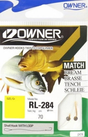 (R) HACZYKI OWNER RL284 SODE 6+PRZYPON 0,18 1X10SZT HO-RL28406