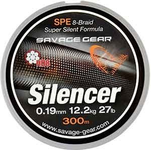 Plecionka Savage Gear HD8 Silencer Braid 120m 0.12mm 13lbs 6.3kg Green (54808)