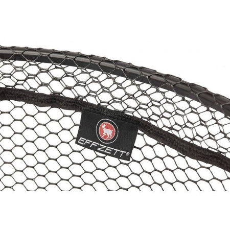 PODBIERAK SZCZUPAKOWY NA DUŻE SZCZUPAKI EFFZETT HEAVY DUTY BOAT/PIKE NET / RUBBER MESH 70X55CM DAM 55868
