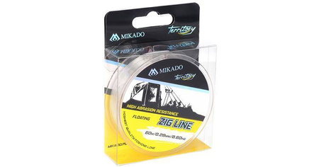 ŻYŁKA TERRYTORY ZIG LINE 0.28mm / 8.6kg / 60m - 1 szp. MIKADO AMC-ZIG-60-028