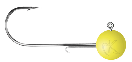 GŁÓWKA JIGOWA X-PRESS YELLOW FLUO 4/0-18g OP.3SZT KAMATSU 447040018
