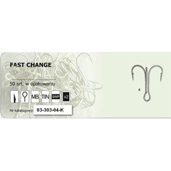 Kotwica potrójna Fast Change (40 szt.) Robinson 03-303-04-K