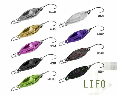 Wahadłówka Delphin LIFO 2.5g NEON Hook #8 Snap 00 Delphin (101000753)