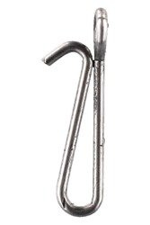 SURFCASTINGOWA AGRAFKA ZACISKOWA Z ZACZEPEM TYPU "BAIT CLIP" Rozm. S - op.10szt. MIKADO AMA-SUR-008-S