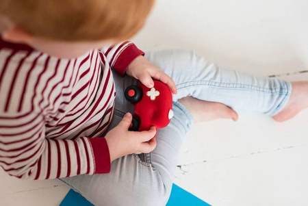 Rubbabu Karetka sensoryczna czerwona (uzupełnienie asortymentu A – indeks 20318)