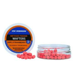 Przynęta VDE-Robinson Wafters 5x8mm, dojrzała truskawka, 15g VDR Team 62-B3-RST